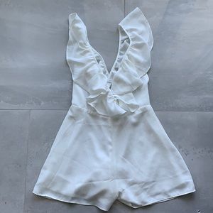 Mboutique white romper
